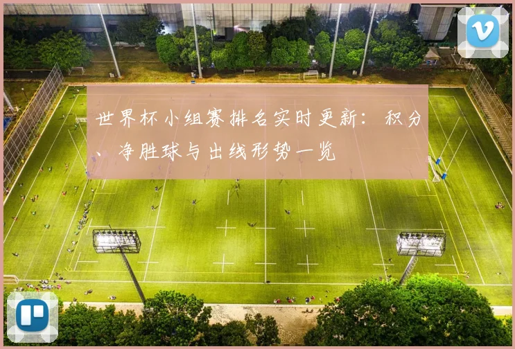 世界杯小组赛排名实时更新:积分、净胜球与出线形势一览